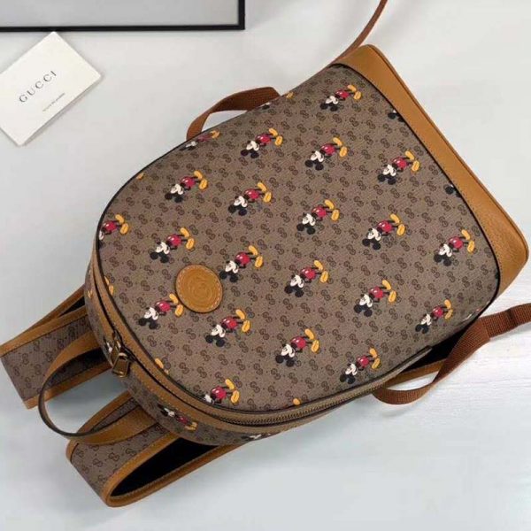 Gucci GG Women Disney x Gucci Small Backpack GG Supreme Canvas (5)