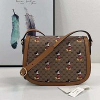 Gucci GG Women Disney x Gucci Small Shoulder Bag GG Supreme Canvas