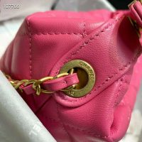 Gucci GG Women GG Marmont Mini Top Handle Bag-Pink