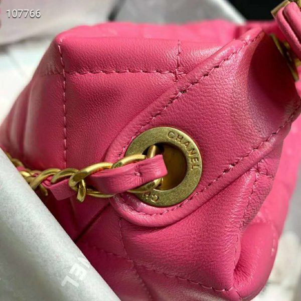 Gucci GG Women GG Marmont Mini Top Handle Bag-Pink (3)