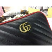 Gucci GG Women GG Marmont Small Shoulder Bag with Bamboo