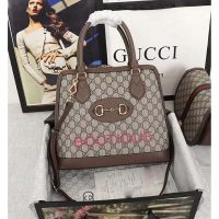 Gucci GG Women Gucci 1955 Horsebit Medium Top Handle Bag