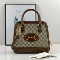 Gucci GG Women Gucci 1955 Horsebit Small Top Handle Bag