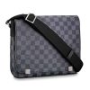 Louis Vuitton LV Men District GM Bag Damier Ebene Canvas