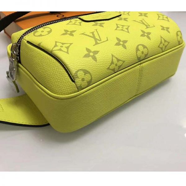 Louis Vuitton LV Men Outdoor Bumbag in Monogram Canvas-Lime (5)