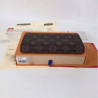 Louis Vuitton LV Unisex Brazza Wallet in Monogram Canvas-Brown