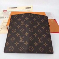 Louis Vuitton LV Unisex Brazza Wallet in Monogram Canvas-Brown