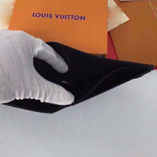 Louis Vuitton LV Unisex Multiple Wallet Damier Cobalt Canvas-Grey (8)