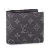 Louis Vuitton LV Unisex Multiple Wallet Monogram Eclipse Canvas-Grey