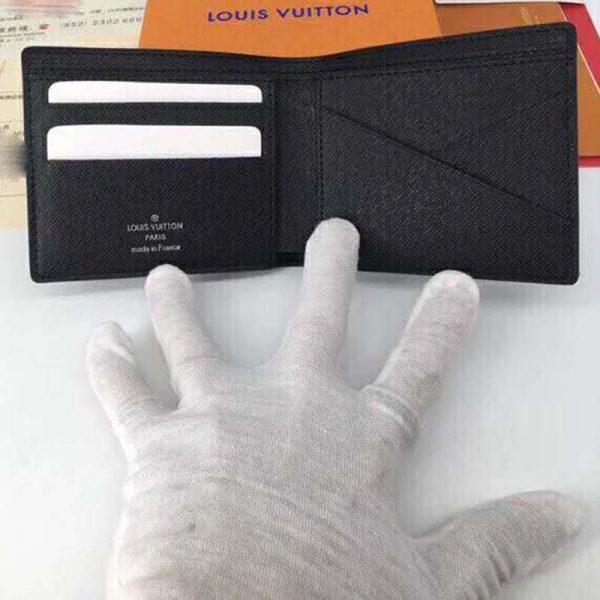 Louis Vuitton LV Unisex Multiple Wallet Monogram Eclipse Canvas-Grey (7)
