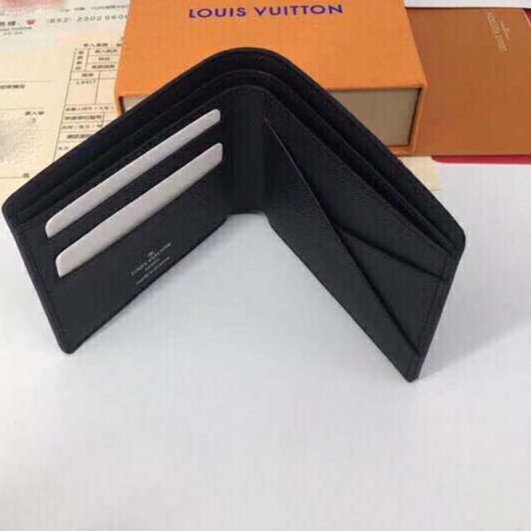 Louis Vuitton LV Unisex Multiple Wallet Monogram Eclipse Canvas-Grey (8)