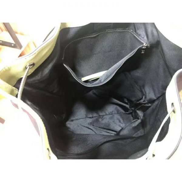 Louis Vuitton LV Unisex Noé Backpack Taurillon Leather-Black (9)