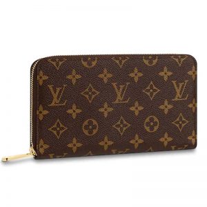 Louis Vuitton LV Unisex Zippy Organizer Wallet Historic Monogram Canvas