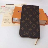 Louis Vuitton LV Unisex Zippy Organizer Wallet Historic Monogram Canvas