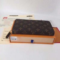 Louis Vuitton LV Unisex Zippy Organizer Wallet Historic Monogram Canvas