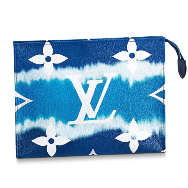 Louis Vuitton LV Women LV Escale Pochette Toilette 26 Pouch-Blue