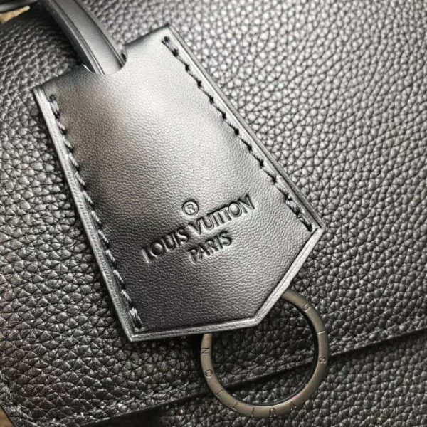 Louis Vuitton LV Women Mylockme Bag Soft Grained Calfskin-Black (6)