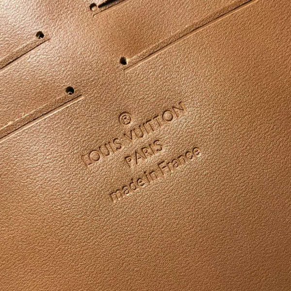 Louis Vuitton LV Women Pochette Dauphine Monogram Canvas-Brown (10)
