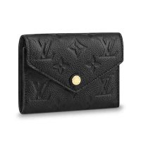 Louis Vuitton LV Women Victorine Wallet in Monogram Empreinte Leather-Pink