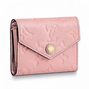 Louis Vuitton LV Women Victorine Wallet in Monogram Empreinte Leather-Pink