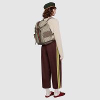 Gucci GG Unisex Ophidia GG Medium Backpack BeigeEbony Supreme Canvas