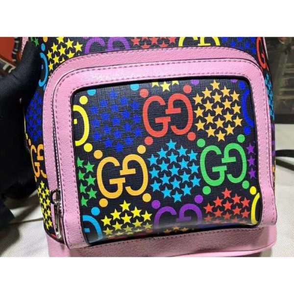Gucci GG Unisex Small GG Psychedelic Backpack Psychedelic Supreme Canvas (5)