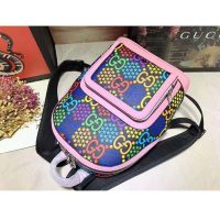 Gucci GG Unisex Small GG Psychedelic Backpack Psychedelic Supreme Canvas