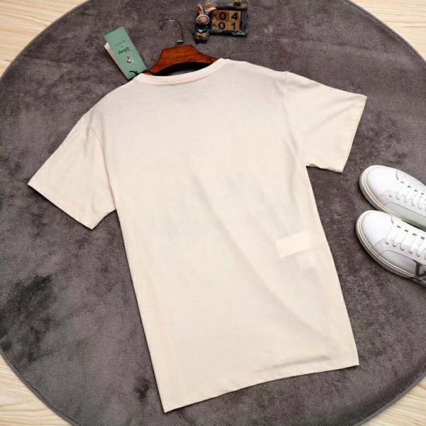Gucci GG Women Disney x Gucci T-Shirt White Cotton Jersey (5)