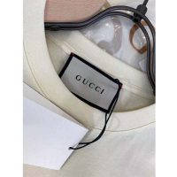 Gucci GG Women Gucci Glitter Print T-Shirt Cotton-White