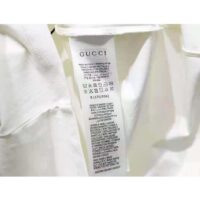 Gucci GG Women Oversize Cotton T-Shirt Gucci Blade-White (5)