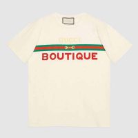 Gucci GG WGucci GG Women’s Gucci Boutique Print T-Shirt-White