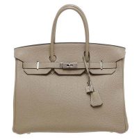 Hermes Birkin 25 Bag in Togo Leather with Gold Hardware 1