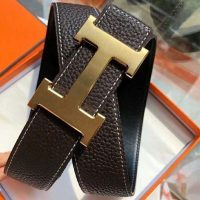 Hermes Men Quizz Buckle & Reversible Leather Strap 32 mm