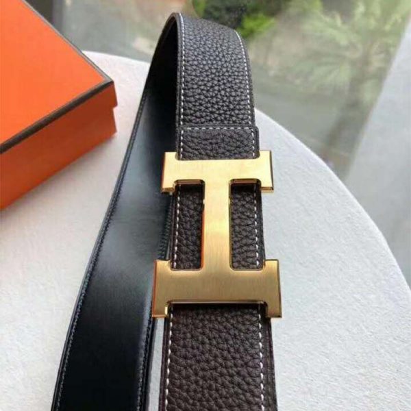 Hermes Men Quizz Buckle & Reversible Leather Strap 32 mm (6)