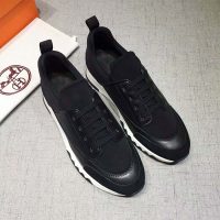 Hermes Men Shoes Stadium Sneaker-Black 1