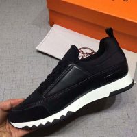 Hermes Men Shoes Stadium Sneaker-Black 1