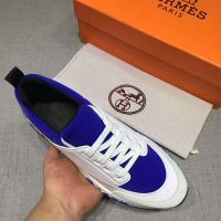 Hermes Men Shoes Stadium Sneaker-WhiteWhite