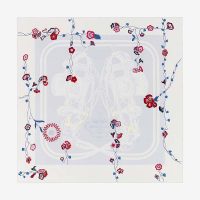 Hermes Women Brides Fleuries Scarf 90 1