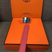 Hermes Women Collier De Chien Belt Buckle & Reversible Leather Strap 24 mm