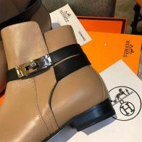 Hermes Women Shoes Neo Ankle Boot-Brown