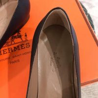 Hermes Women Pegase Ballerina in Calfskin-Black