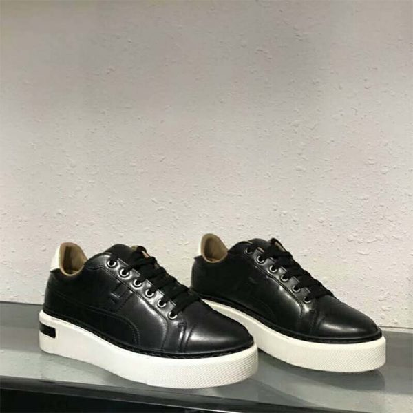 Hermes Women Shoes Polo Sneaker-Black (6)