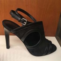 Hermes Women Shoes Rafaella Sandal 10.5cm Heel-Black