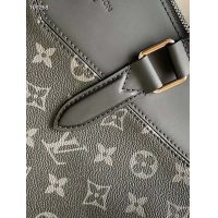 Louis Vuitton LV Men Briefcase Explorer Eclipse Monogram Canvas-Grey