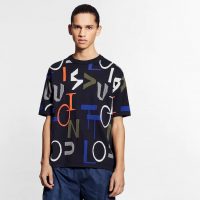 Louis Vuitton LV Men LV Electric Intarsia T-Shirt-Blue