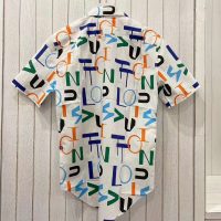 Louis Vuitton LV Men LV Electric Regular DNA Short-Sleeved Shirt