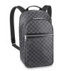 Louis Vuitton LV Men Michael Backpack Damier Graphite Canvas-Grey