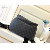 Louis Vuitton LV Men Michael Backpack Damier Graphite Canvas-Grey