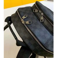 Louis Vuitton LV Men Michael Backpack Damier Graphite Canvas-Grey