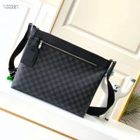 Louis Vuitton LV Men Mick MM Bag Damier Ebene Canvas